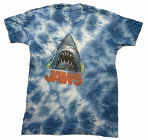 Vintage Jaws Movie Tie Dye Shirt (1975) – Throwback Threads