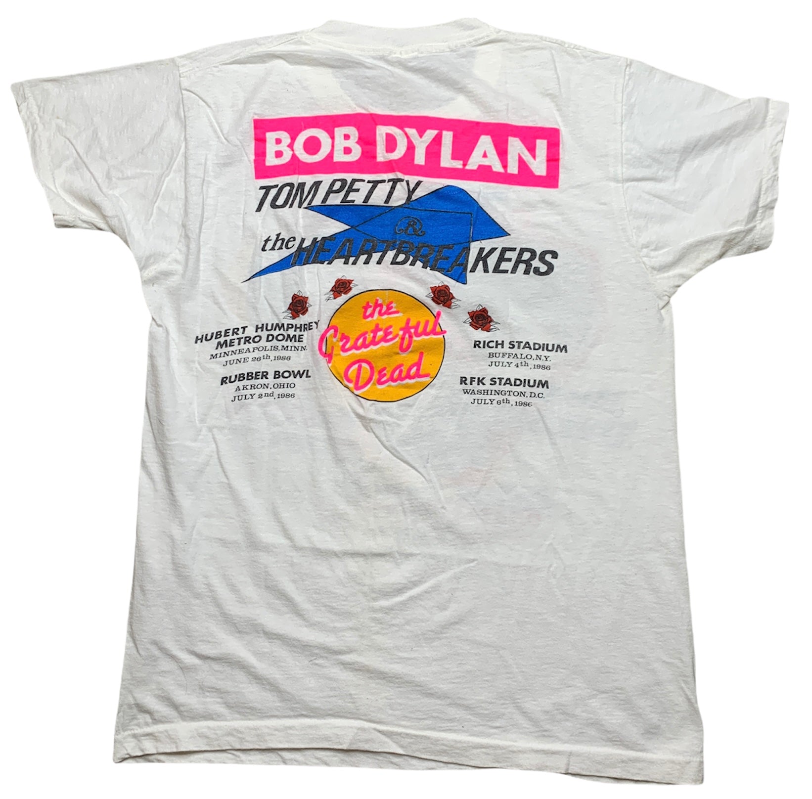 Vintage Dylan Petty Garcia 'True Confessions Tour' Shirt (1986 
