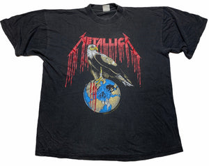 Vintage Metallica 'No Where Else To Roam' Europe Tour Shirt (1993