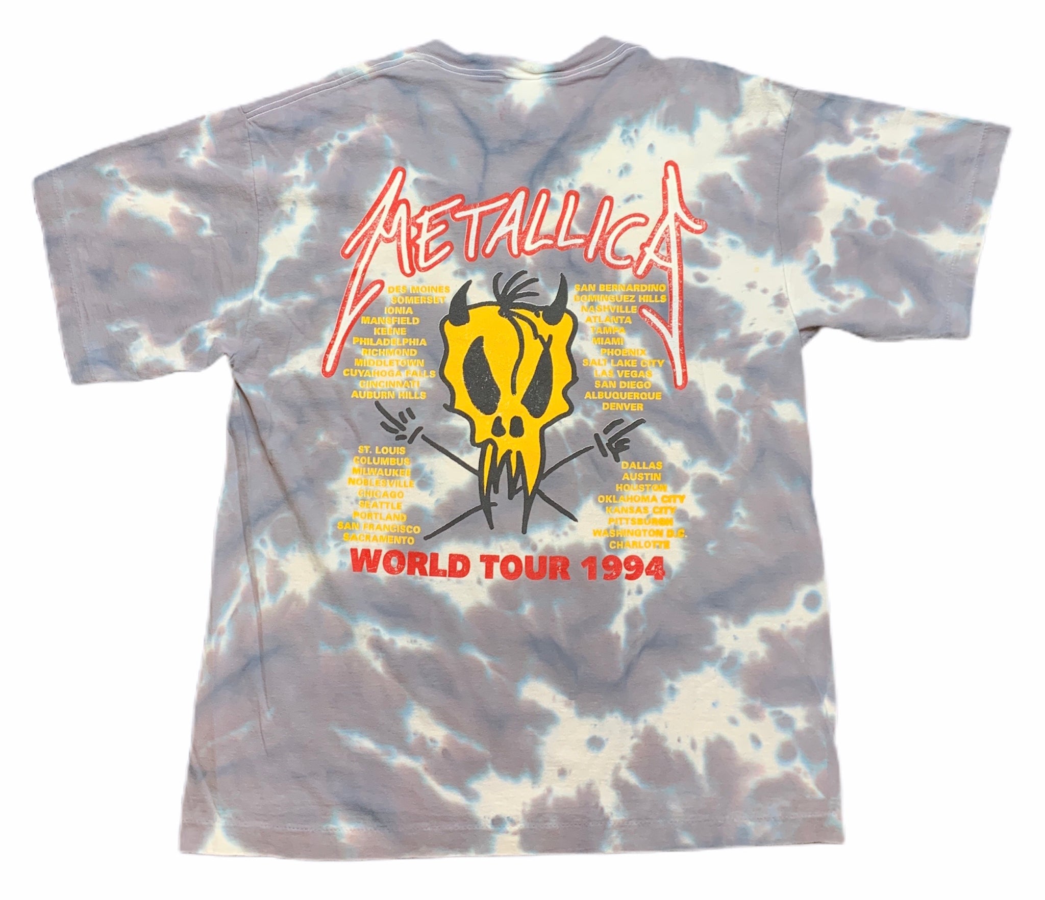 ギフ_包装】 メタリカ world Rock 日本 tour 1994 proglam Roll 94