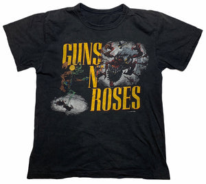 Vintage Guns N Roses 'Banned' Japan Tour Shirt (1988) – Throwback 