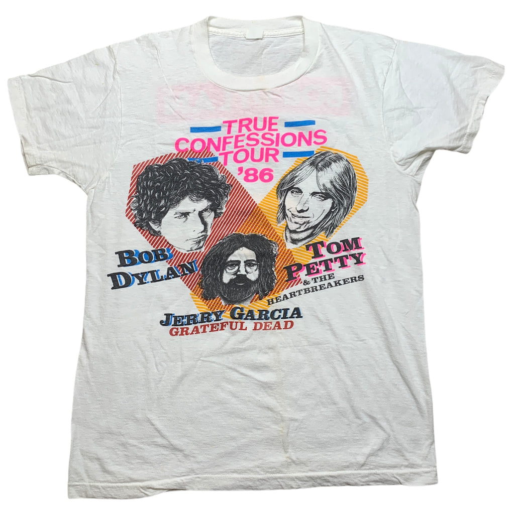 Vintage Dylan Petty Garcia 'True Confessions Tour' Shirt (1986